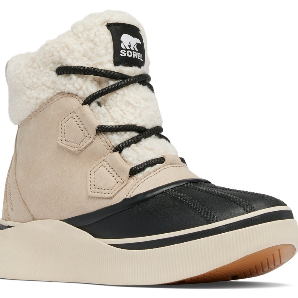 Sorel Out n About IV Chill Sherpa Winter Boots in Taupe